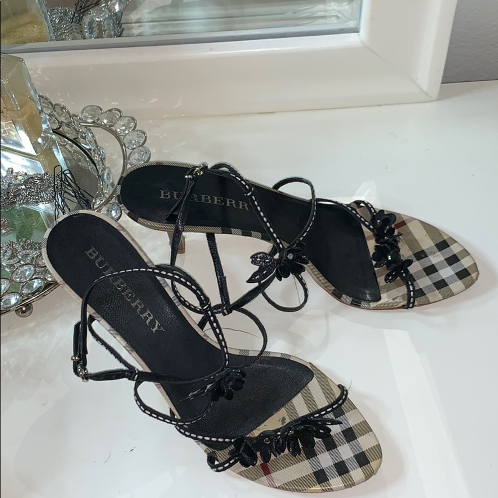 Burberry sandals 9 1/2